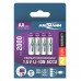 Ansmann AA USB-C Rechargable 2000mAh 4 Pack Ansmann AA USB-C Rechargable 2000mAh 4 Pack